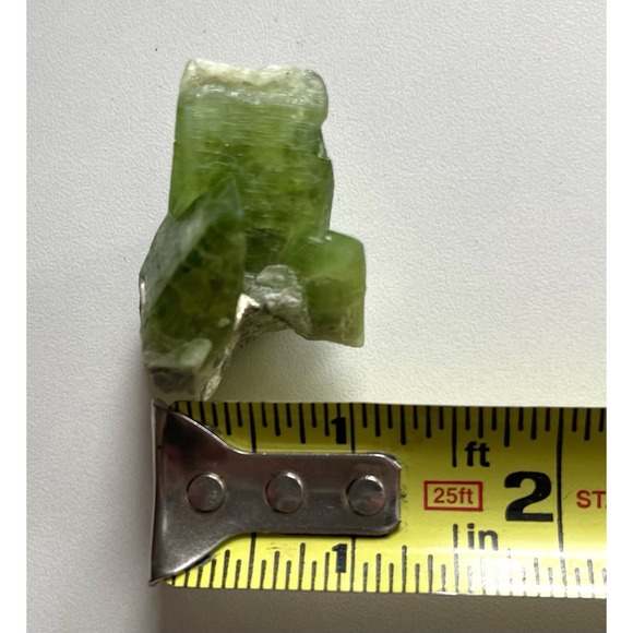 Natural Raw Peridot Crystal Mineral Specimen From Pakistan 19g Healing - Picture 10 of 10
